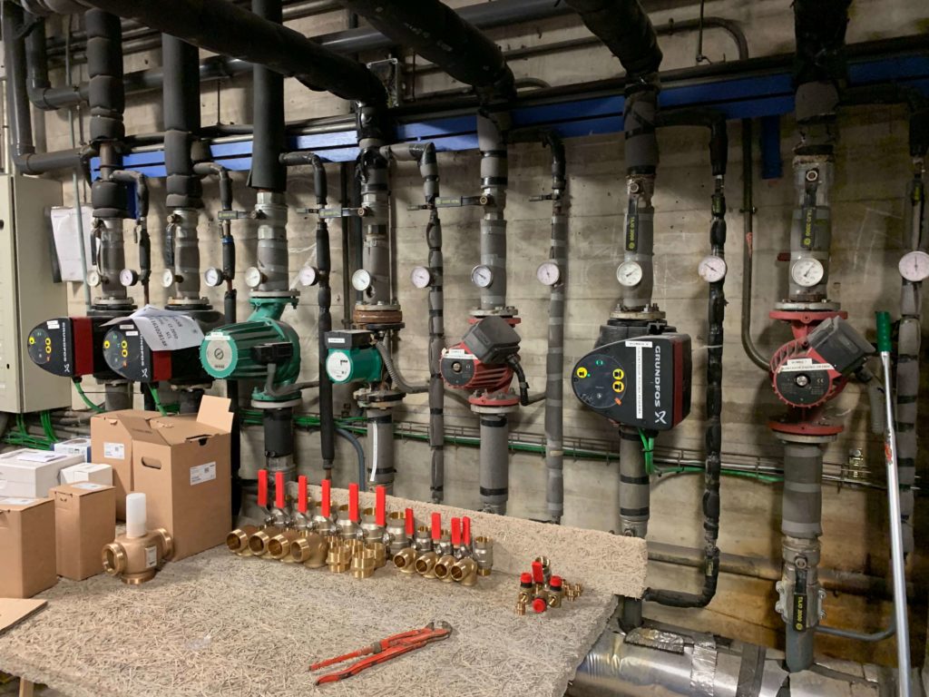 Reforma de cuarto de calderas en Cantabria